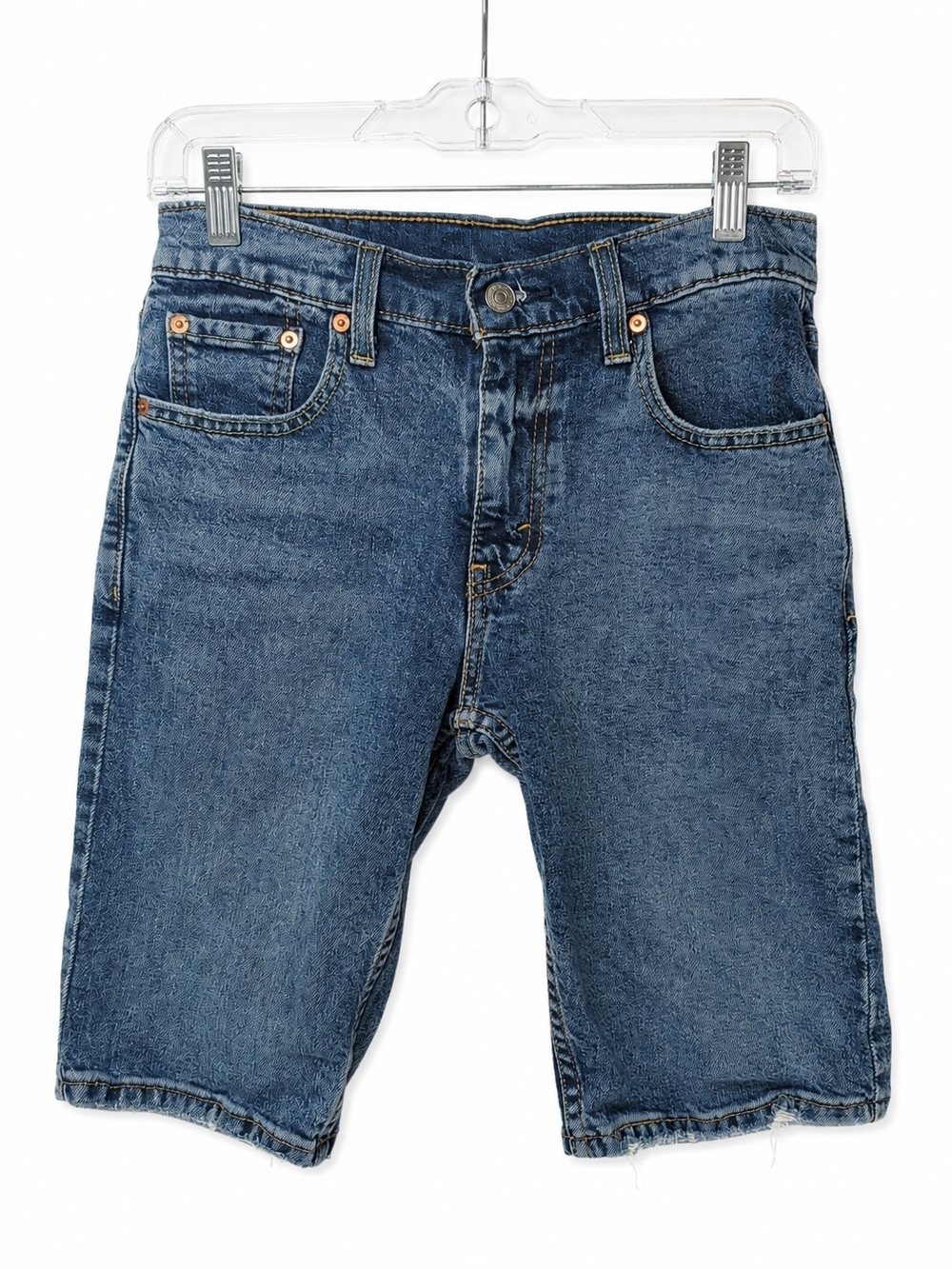 Levi's 412 Classic Denim Jean Shorts - Blue